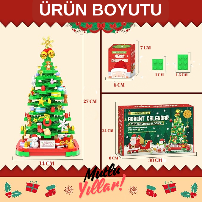 AURIVELLE Lego Yılbaşı Ağacı